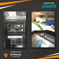 DSPPA Auditorium Audio Equipment Rack