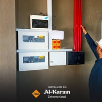Wall-mounted fire alarm control panels